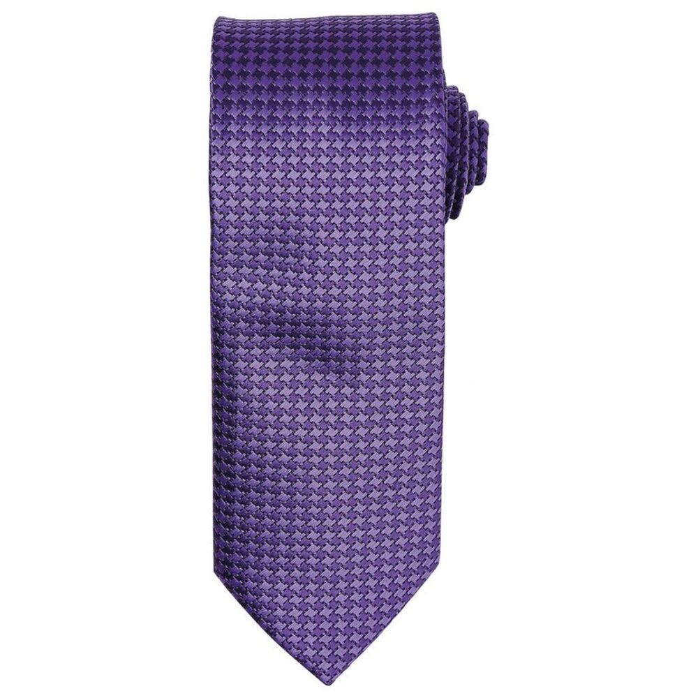 Premier Puppytooth Tie / Purple